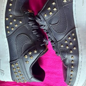 Rare! Black Nike Studded Air Force One